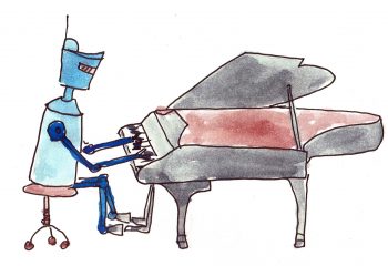 robot piano
